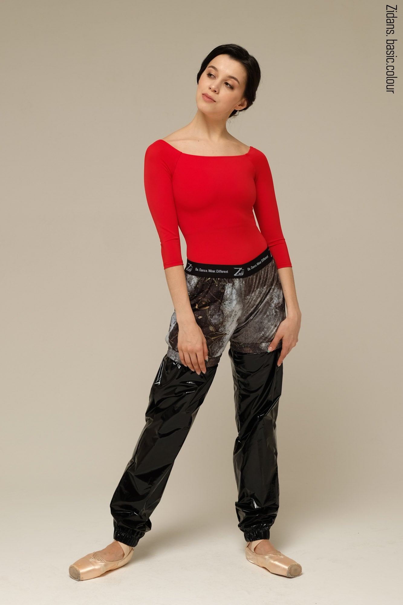 Pants + Shorts, stained in print | mud