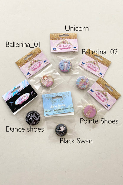 Ballet Papier Pin badge