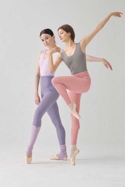 CREORA® REVERSIBLE LEOTARD | LILAC/GREY