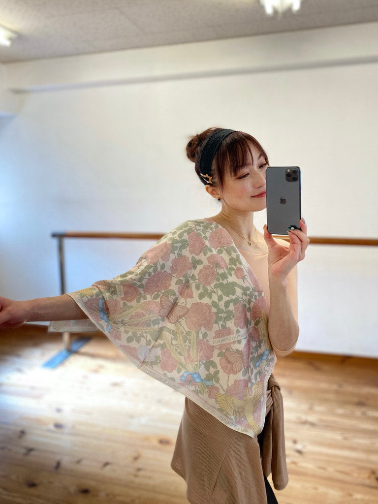 The Sleeping beauty shawl