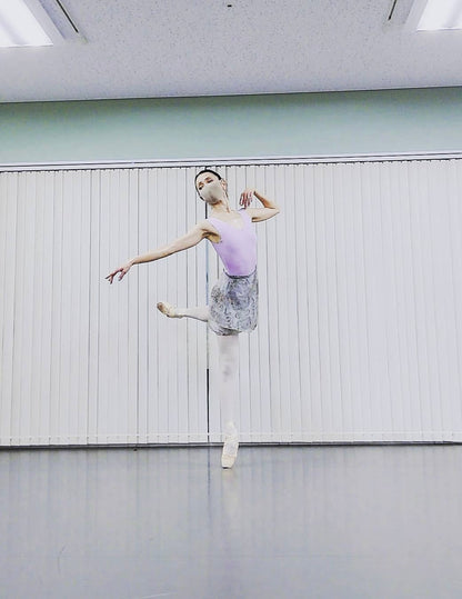 CREORA® REVERSIBLE LEOTARD | LILAC/GREY