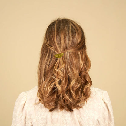 CHESTNUT LEAF HAIR CLIP