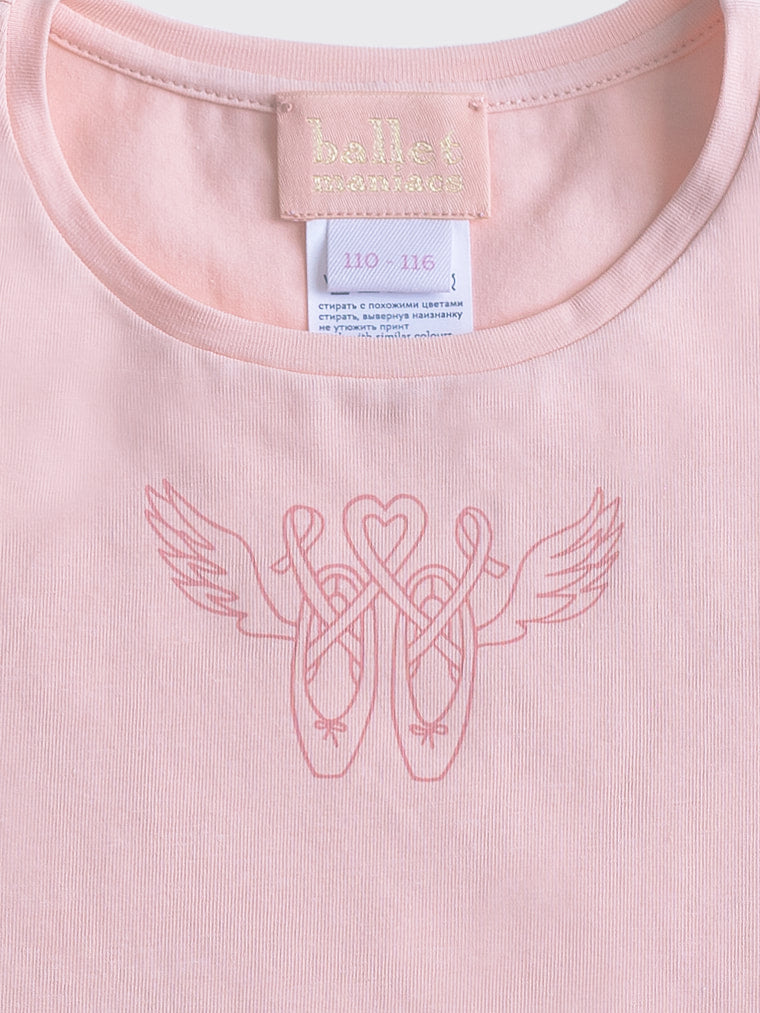 Wings T-shirt | Peach