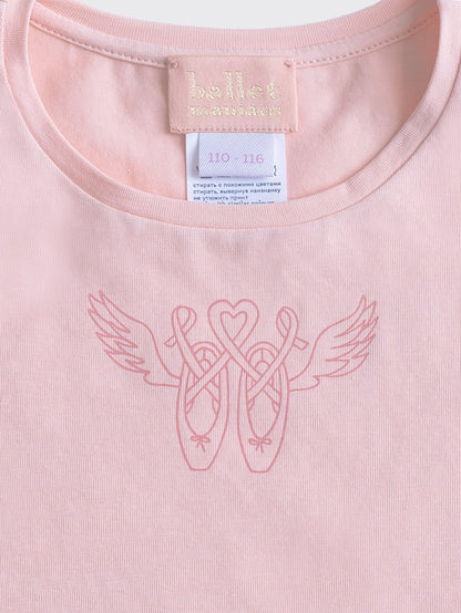 Wings T-shirt | Peach