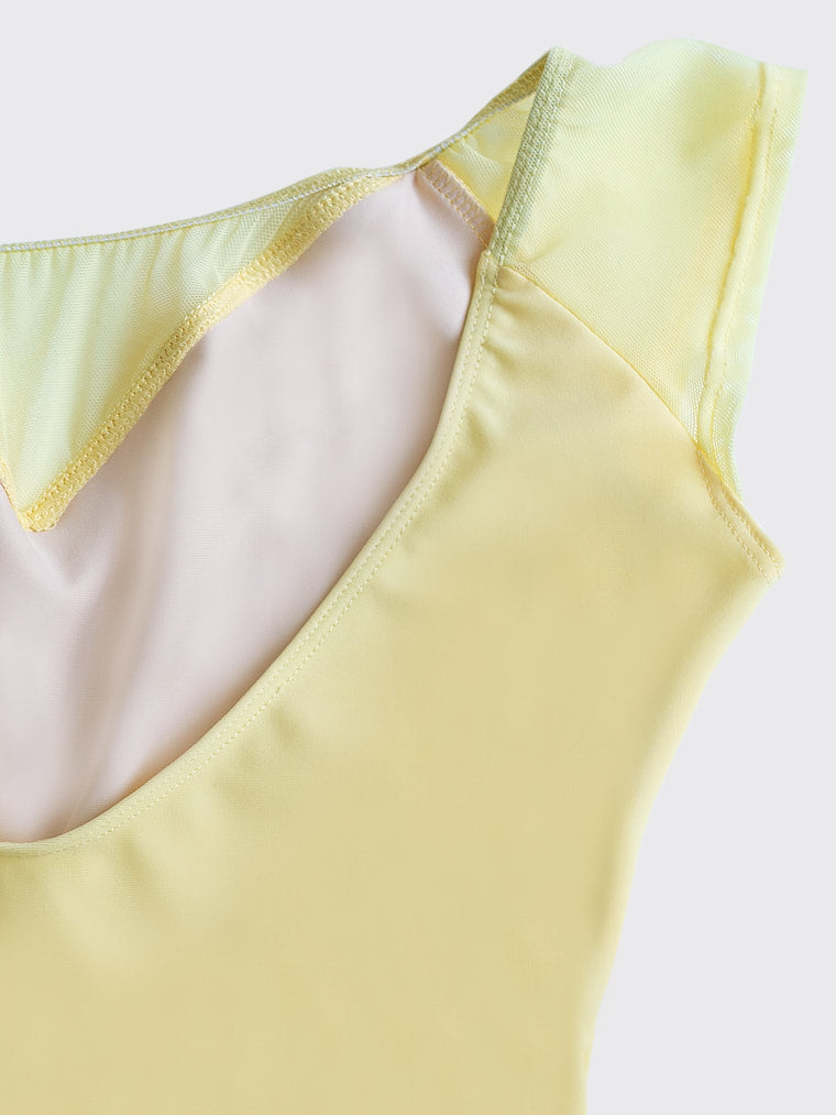 Leotard Papillion | Yellow narcissus