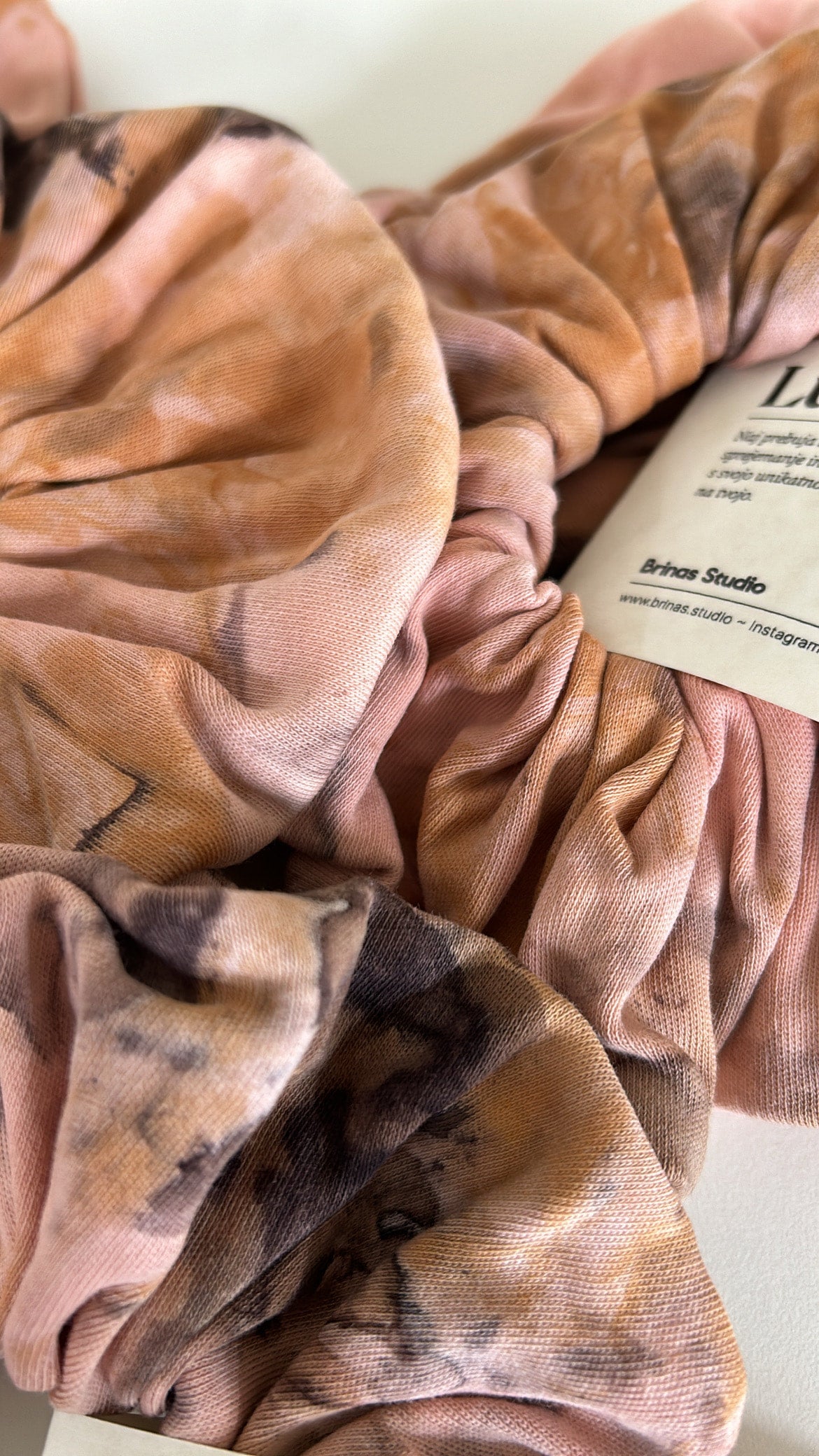 Lush scrunchie | Lava Blush