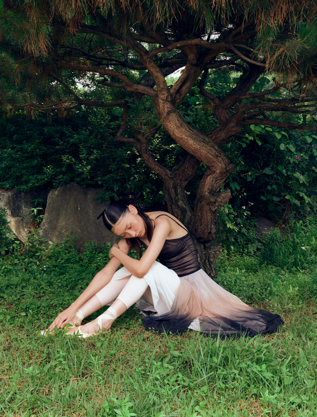 ［予約アイテム］Flow™ Blooming Max Rehearsal Skirt | Odile