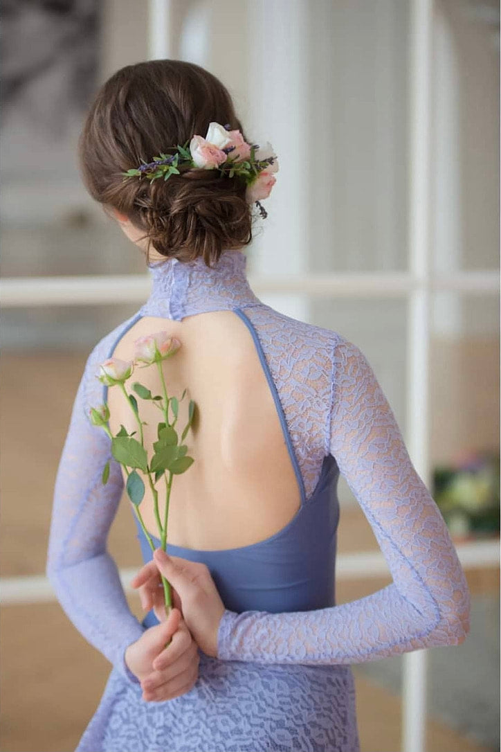 Leotard Casta Diva by Evgenia Obraztsova | Lavender