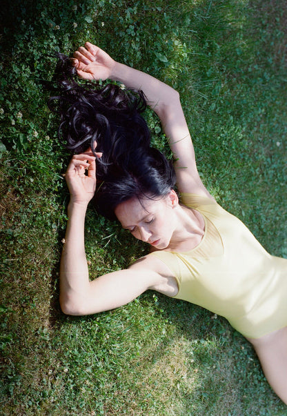 Leotard Papillion | Yellow narcissus