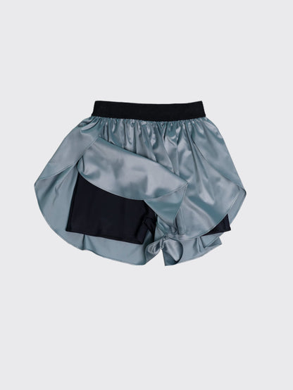 Fleur shorts | Underwater green/black