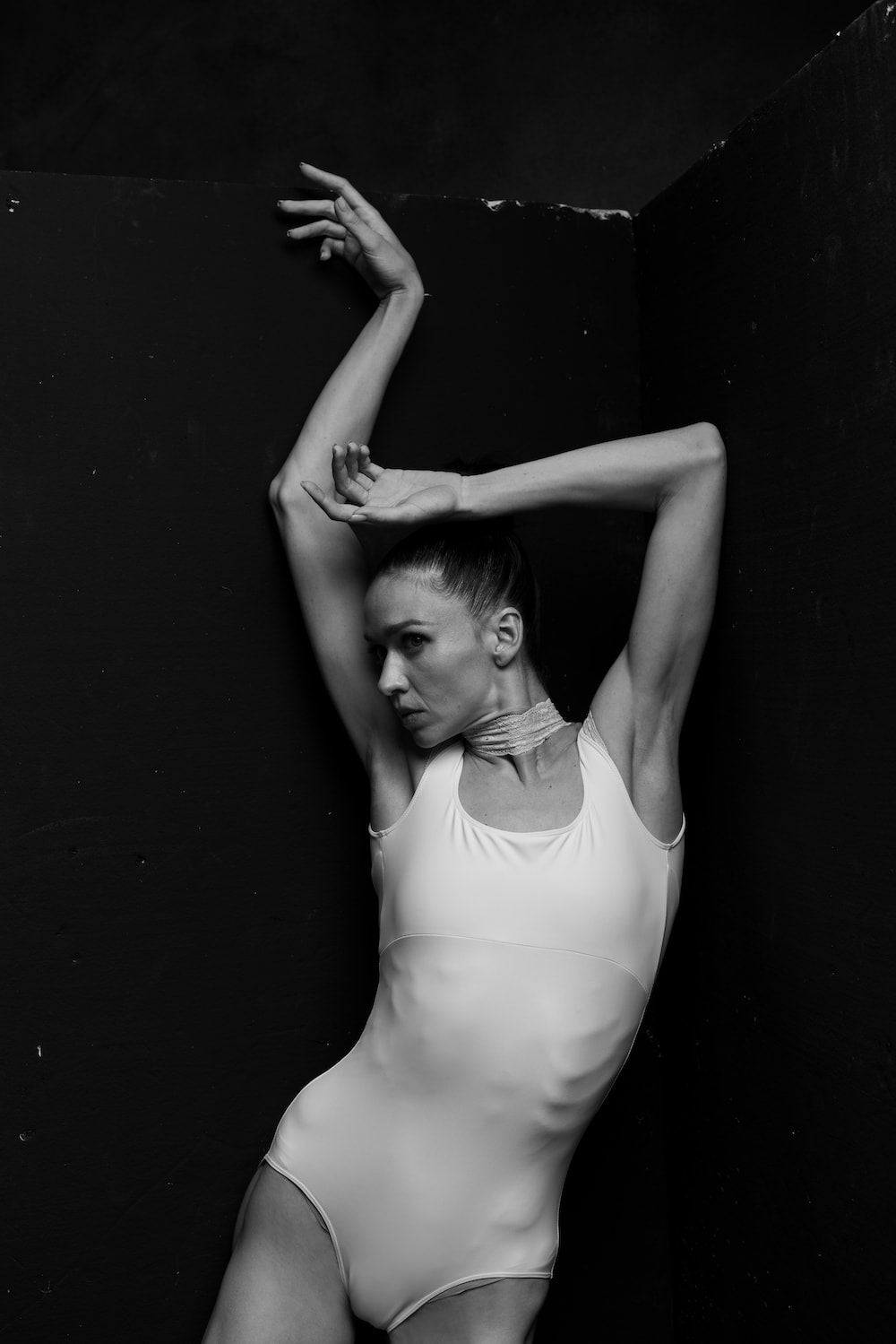 Louis leotard | White