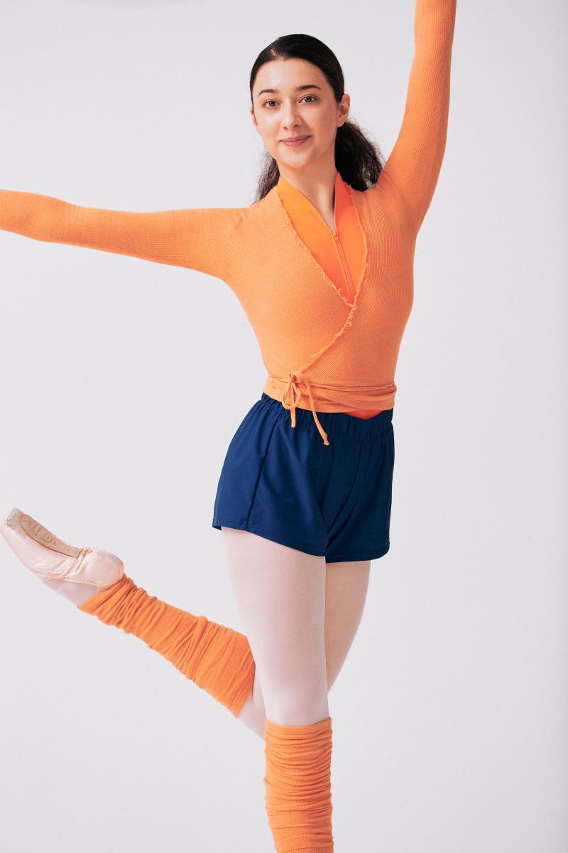 TENCEL™ WRAPPED TOP | ORANGE