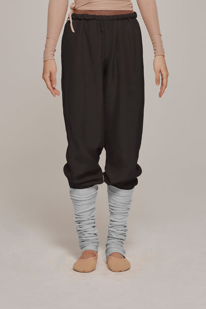 CUPRO PANTS | BLACKBERRY