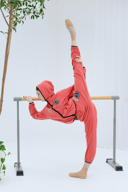 Interstellar hoodie | Terracotta rose