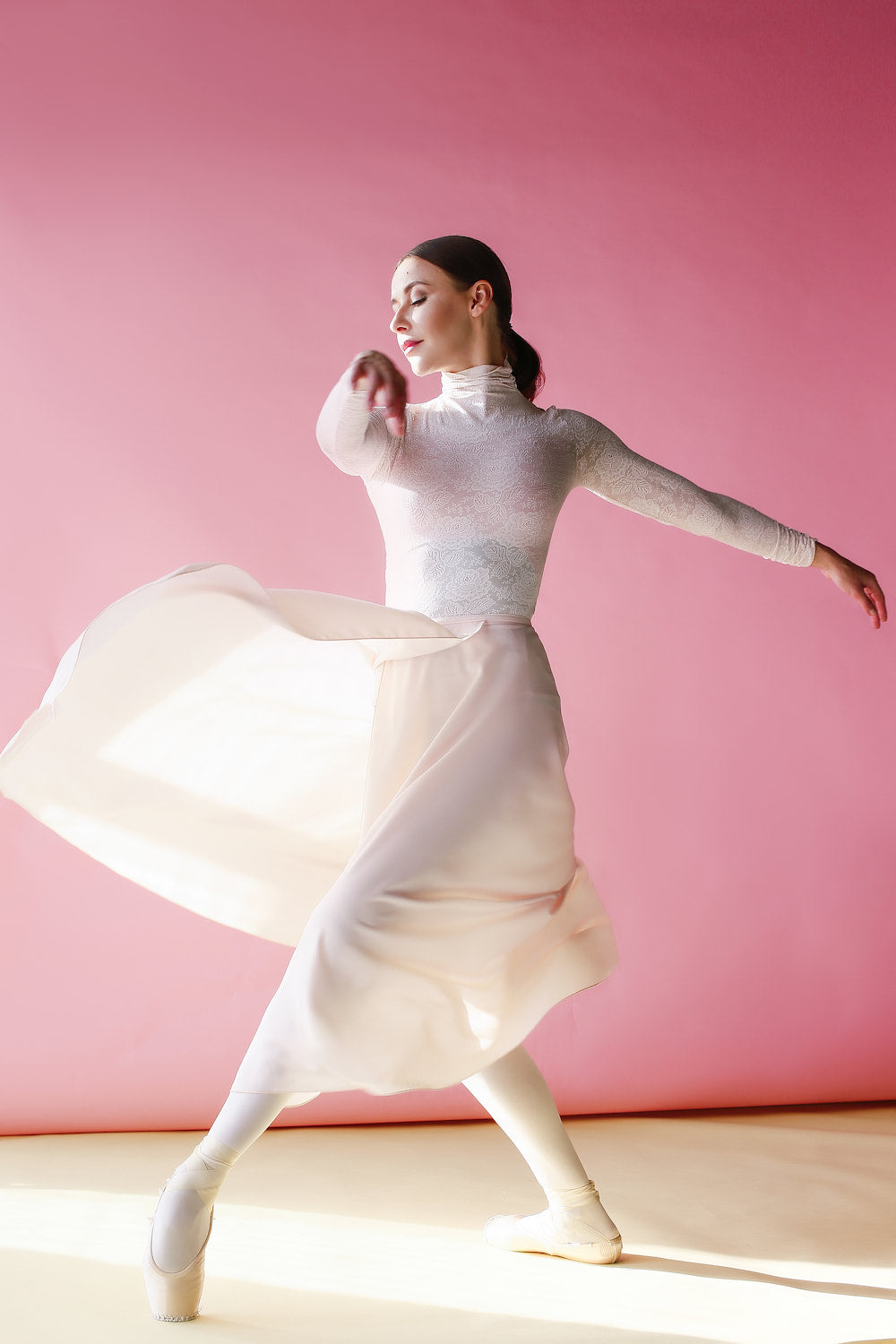 Tunique-skirt Maxi by Kristina Kretova Powder