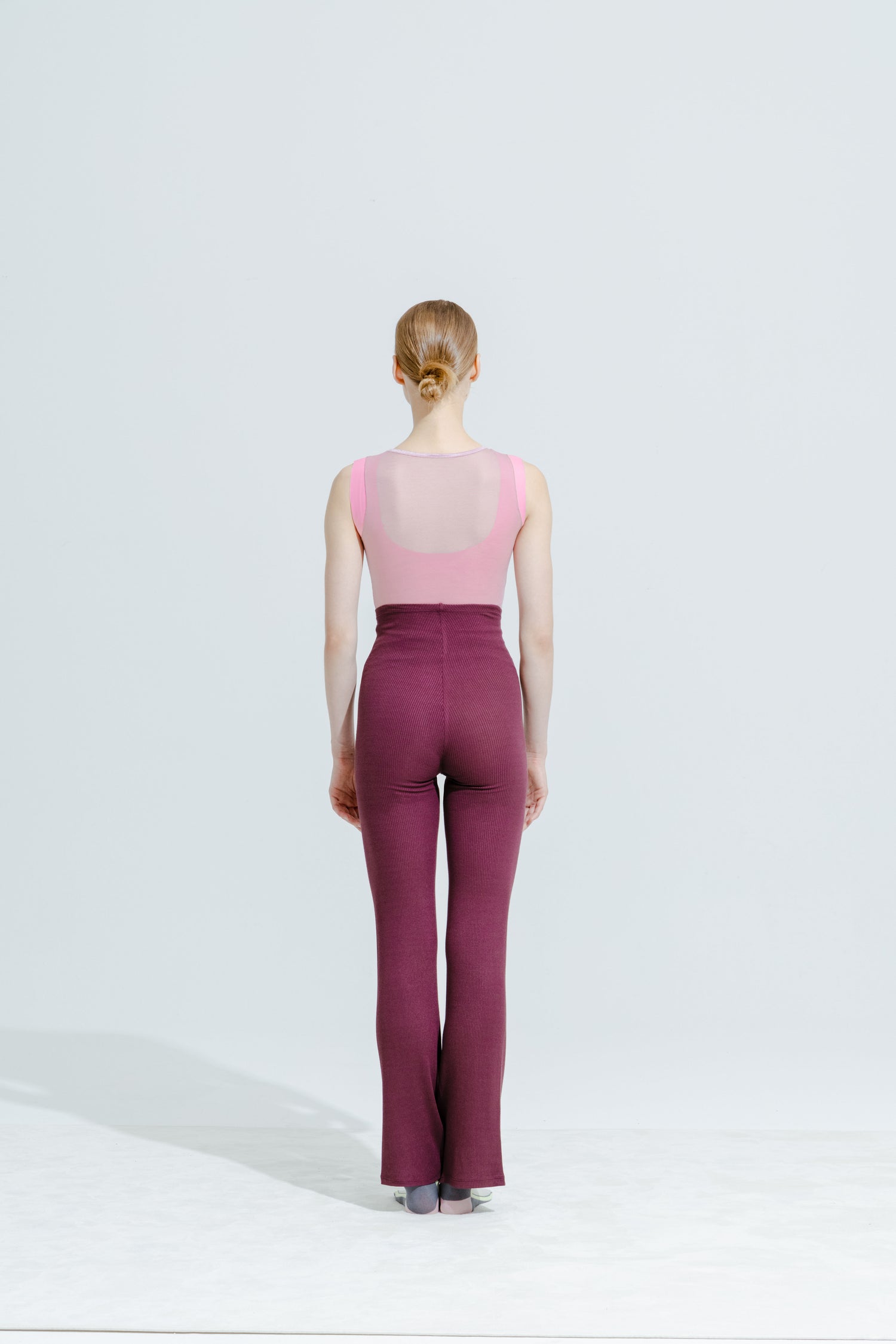MODAL® SHORT GOWN AND PANTS SET - SHADOW