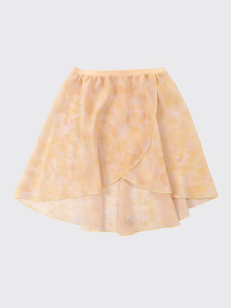 Girls tunique-skirt mini | Pastel yellow