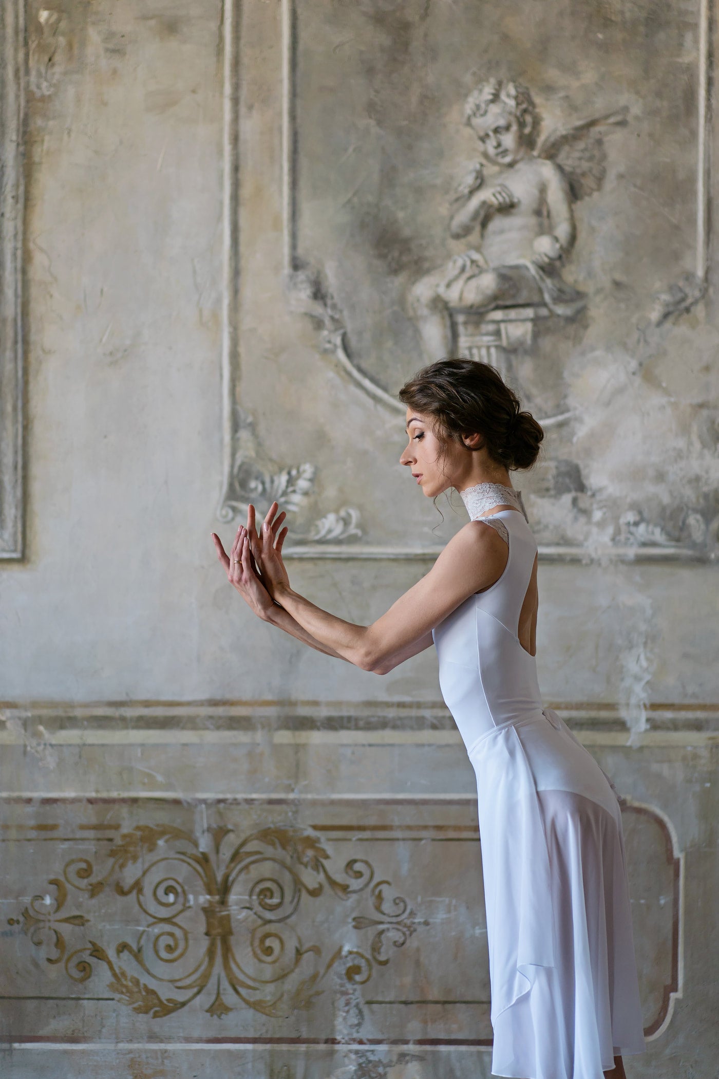 Louis leotard | White