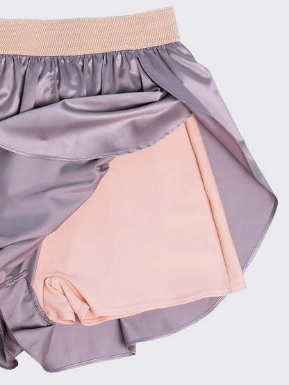 Fleur shorts | Dusty lilac/powder