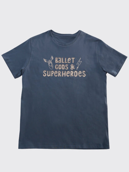 Male T-shirt Ballet Gods &amp; Superheroes Thundercloud