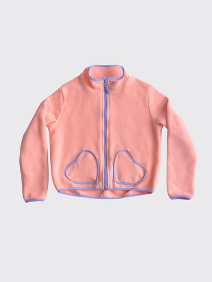 Jacket with hearts