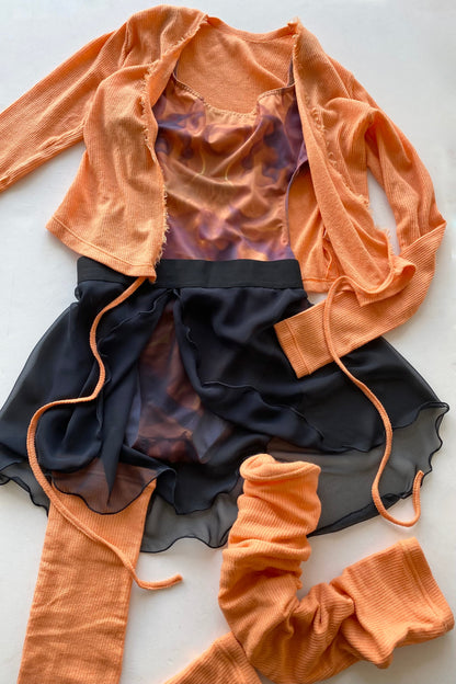 The Black Mini Skirt