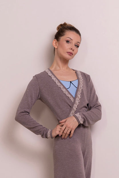 Cardigan in action | Cocoa