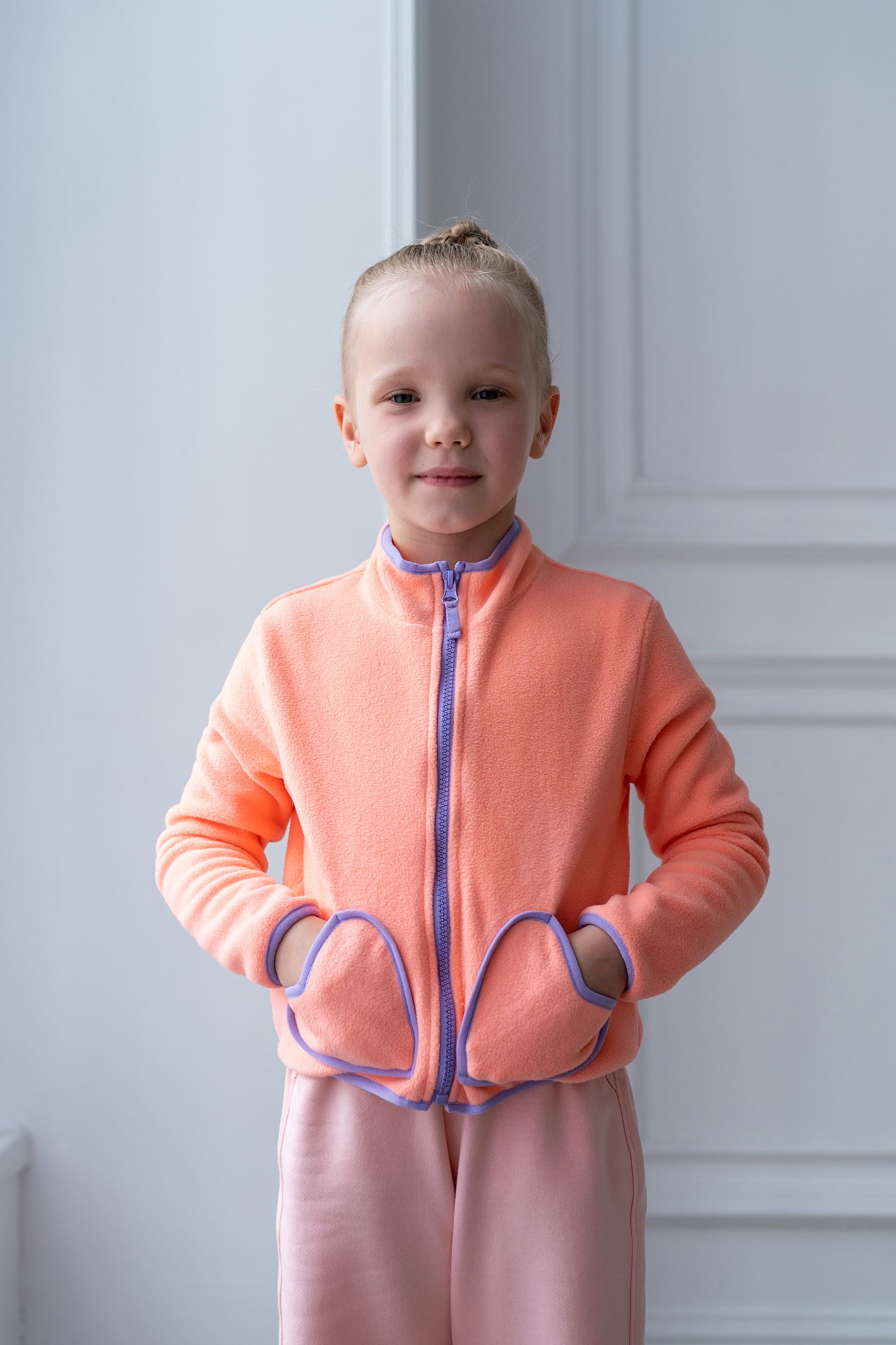 Jacket with hearts