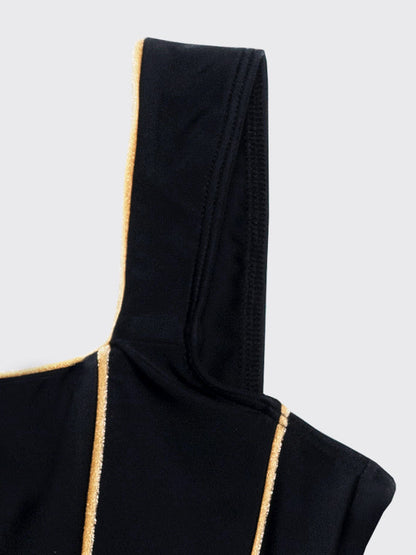 Corset leotard | Black