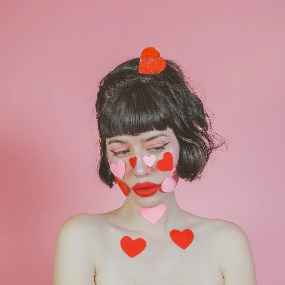 HEART HAIR CLAW