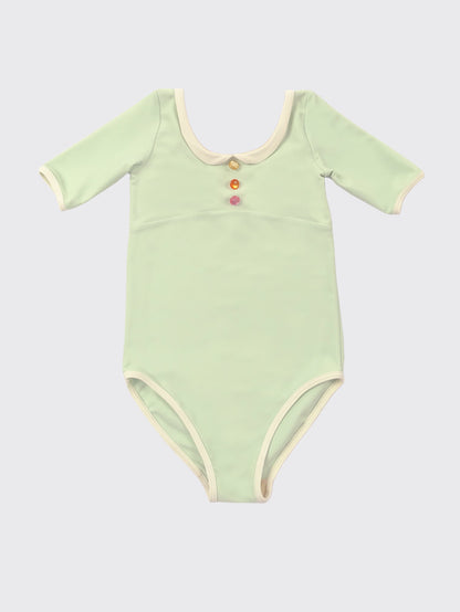 Montpensier girls leotard | Green apple