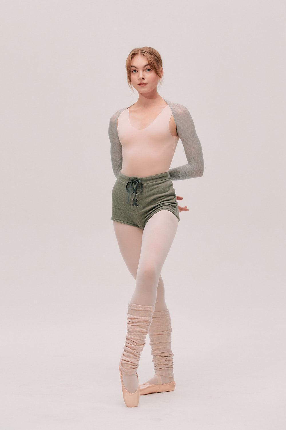 TENCEL™ ARMWARMER | Grey melange