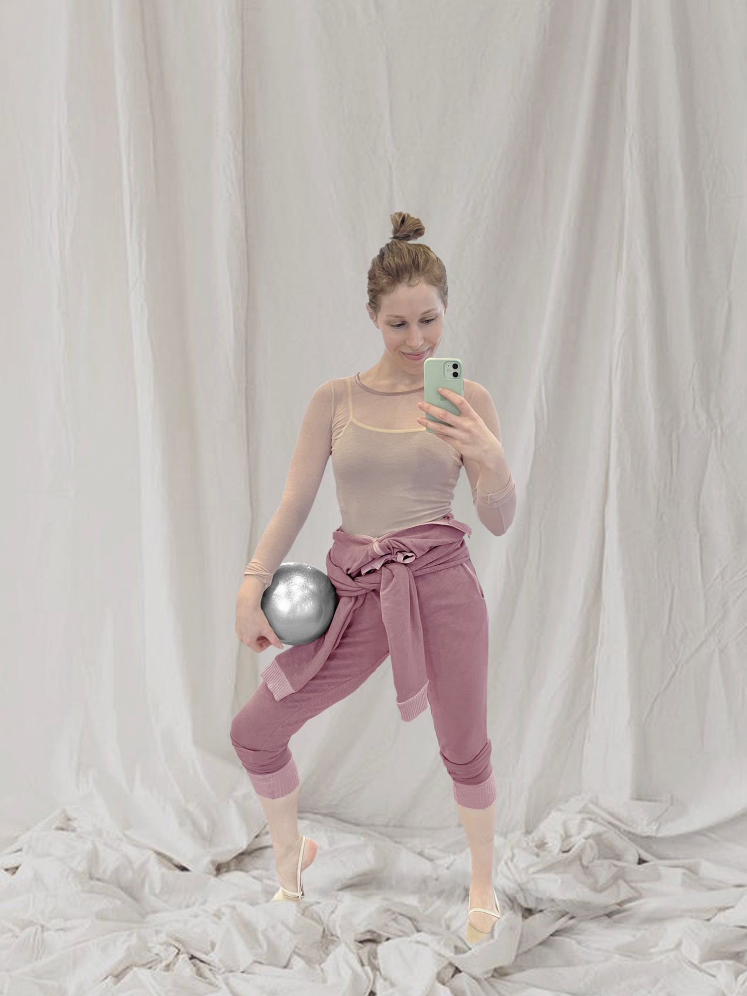 MODAL® FITTED JUMPSUIT | DUSTY PINK