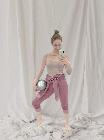 MODAL® FITTED JUMPSUIT | DUSTY PINK