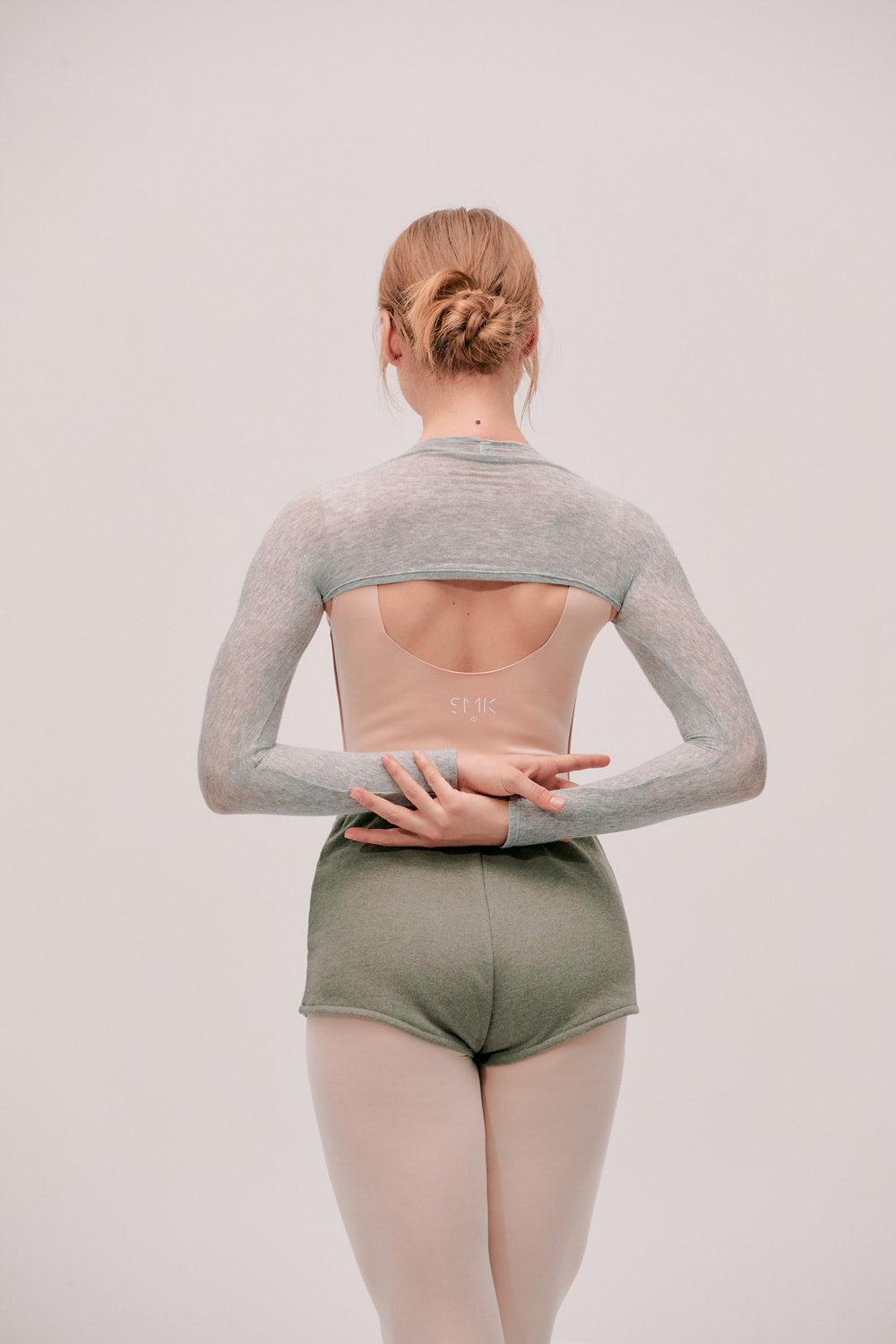 TENCEL™ ARMWARMER | Grey melange