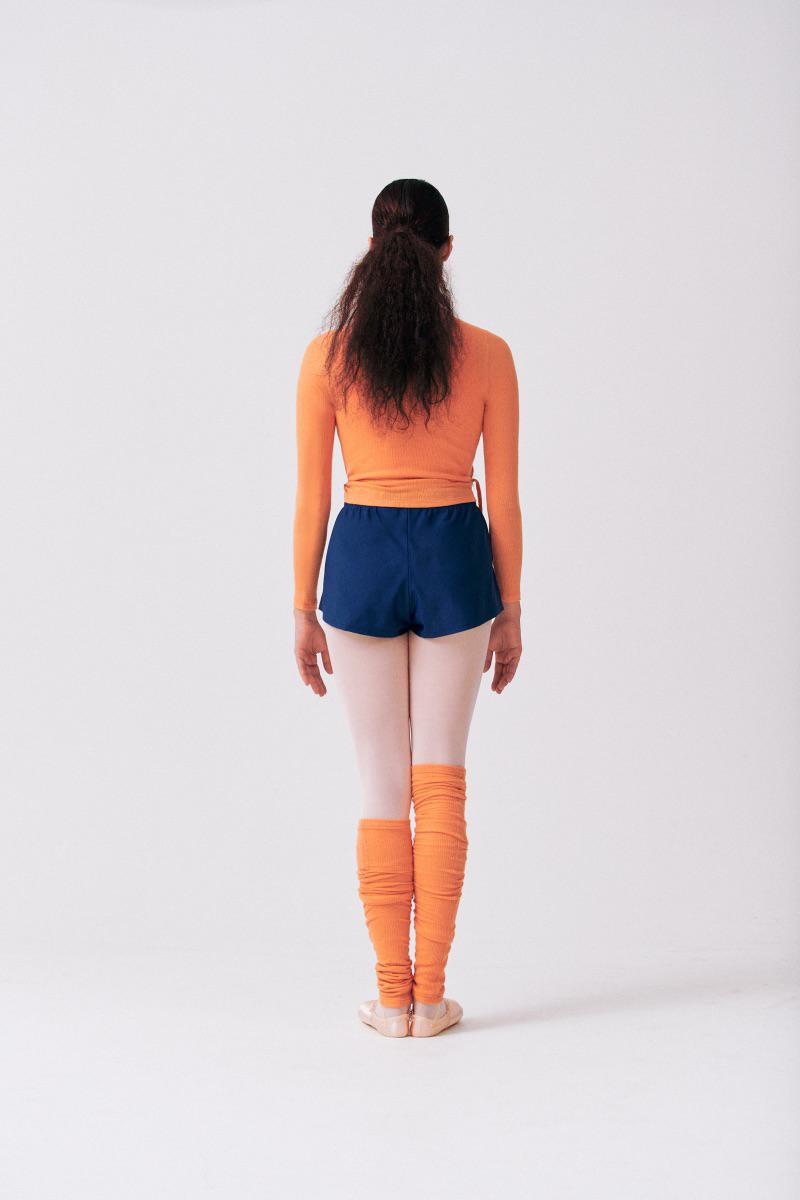 TENCEL™ WRAPPED TOP | ORANGE