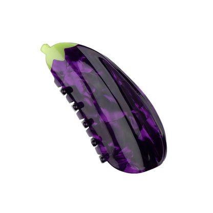 EGGPLANT HAIR CLAW