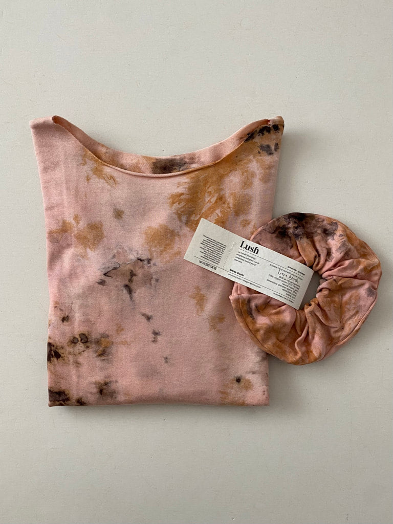 Lush scrunchie | Lava Blush