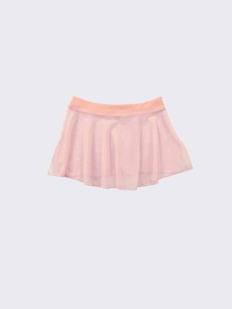 Girls tunique-skirt mini with slits | Pink