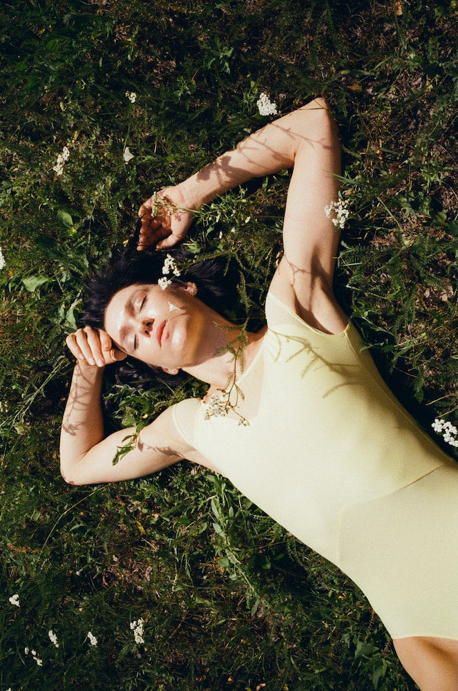 Leotard Papillion | Yellow narcissus