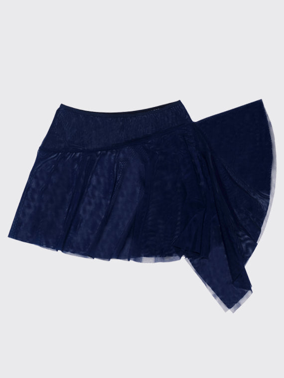 Unique-skirt mini | Dark blue
