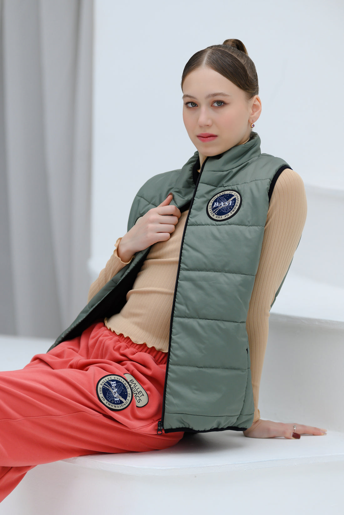 Interstellar vest | Dusty sage