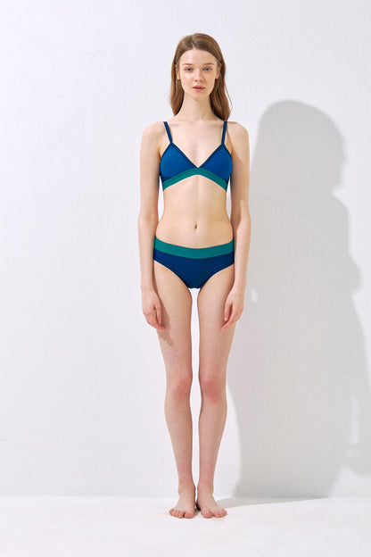 ECONYL® BIKINI PANTY | OCEAN BLUE