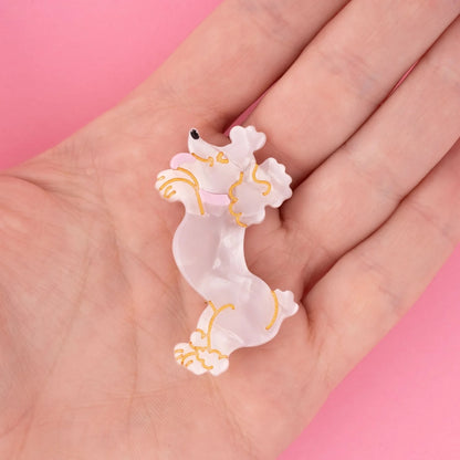 POODLE HAIR CLIP