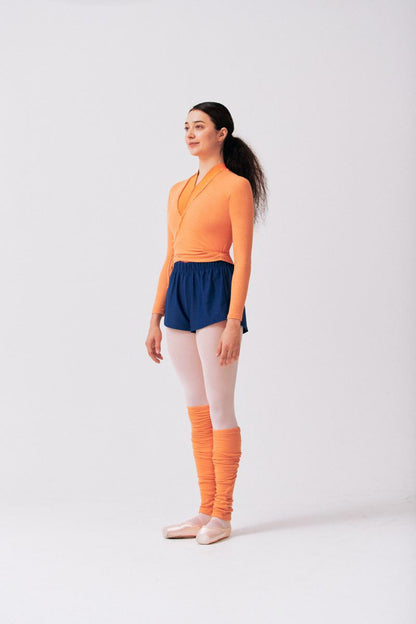 TENCEL™ WRAPPED TOP | ORANGE