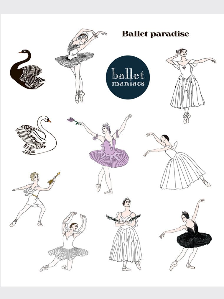 BALLET PARADISE Stickers