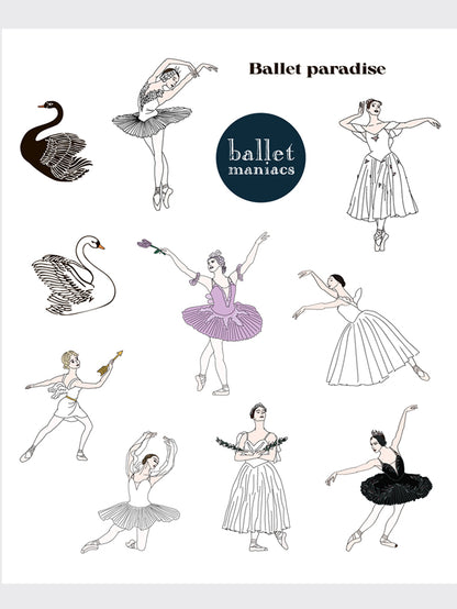 BALLET PARADISE Stickers